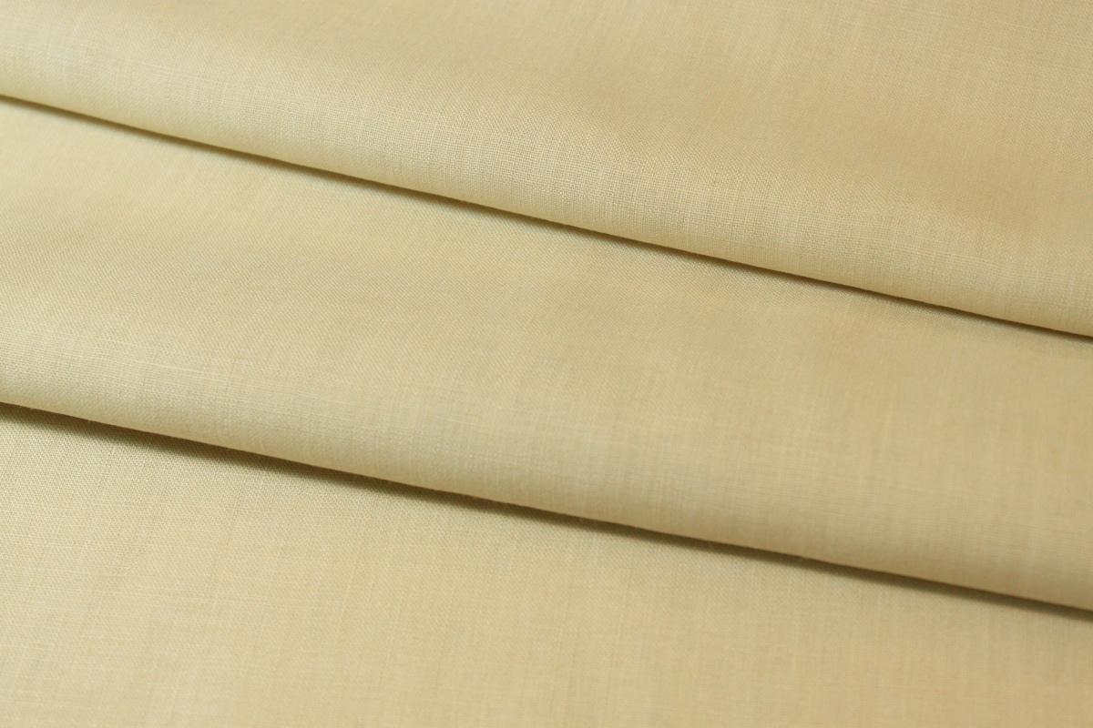 Tejido de lino 100% color beige. 